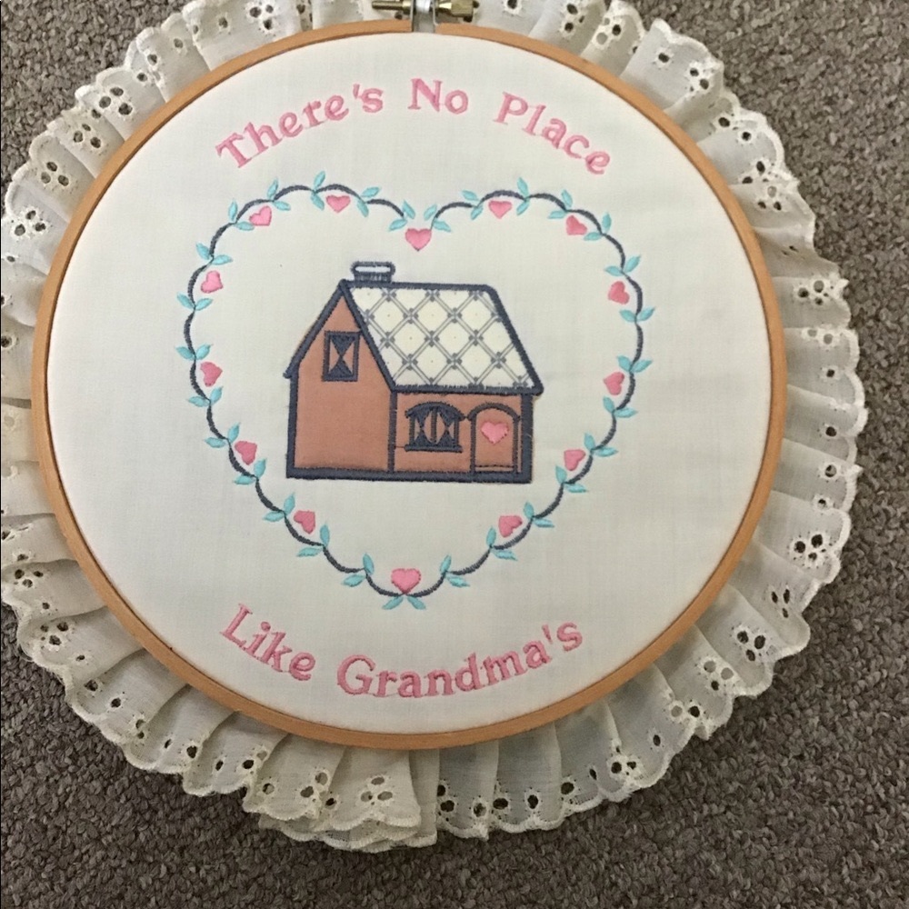 Wall hanging-No Place Like Grandma’s